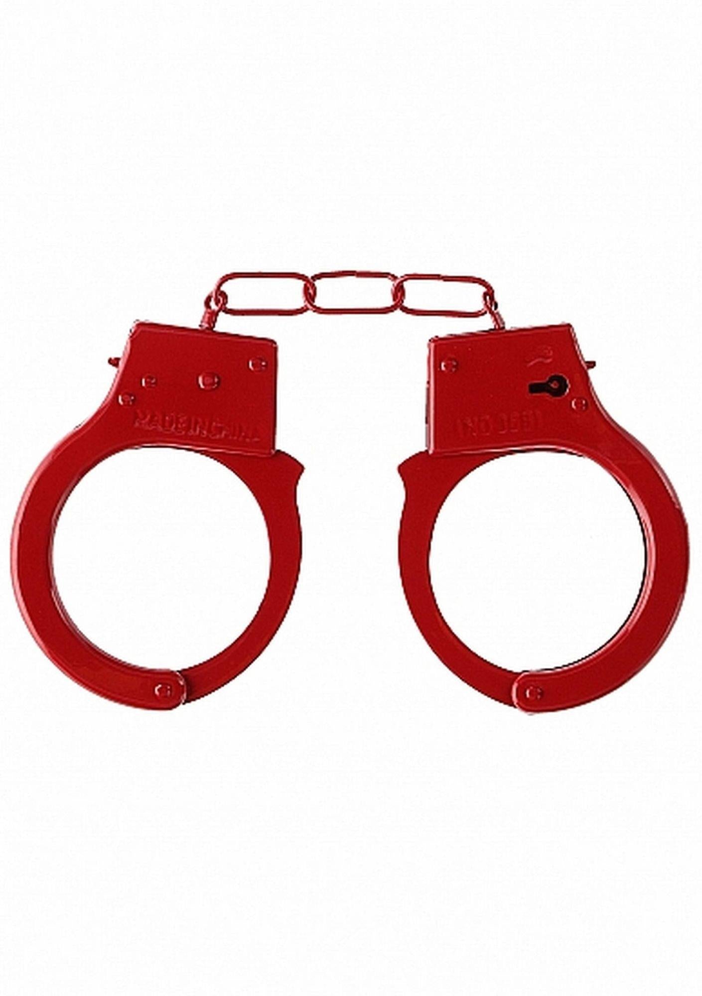 6-Beginner"s Handcuffs - Red-6
