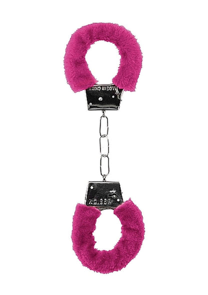 5-Beginner"s Handcuffs Furry - Pink-5