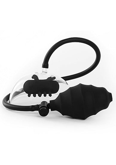 1-Vibrating Pussy Pump - Black-1