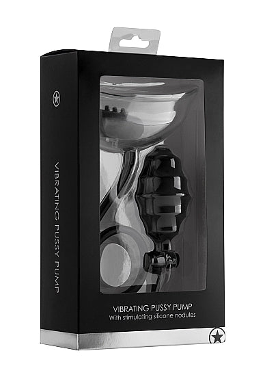 7-Vibrating Pussy Pump - Black-7
