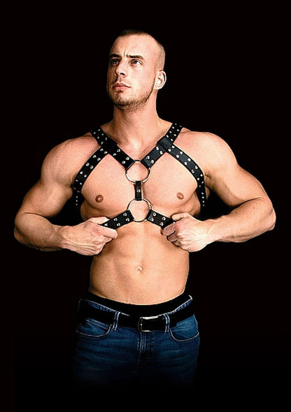 1-Uprząż Andres - Masculine Masterpiece - Black-1