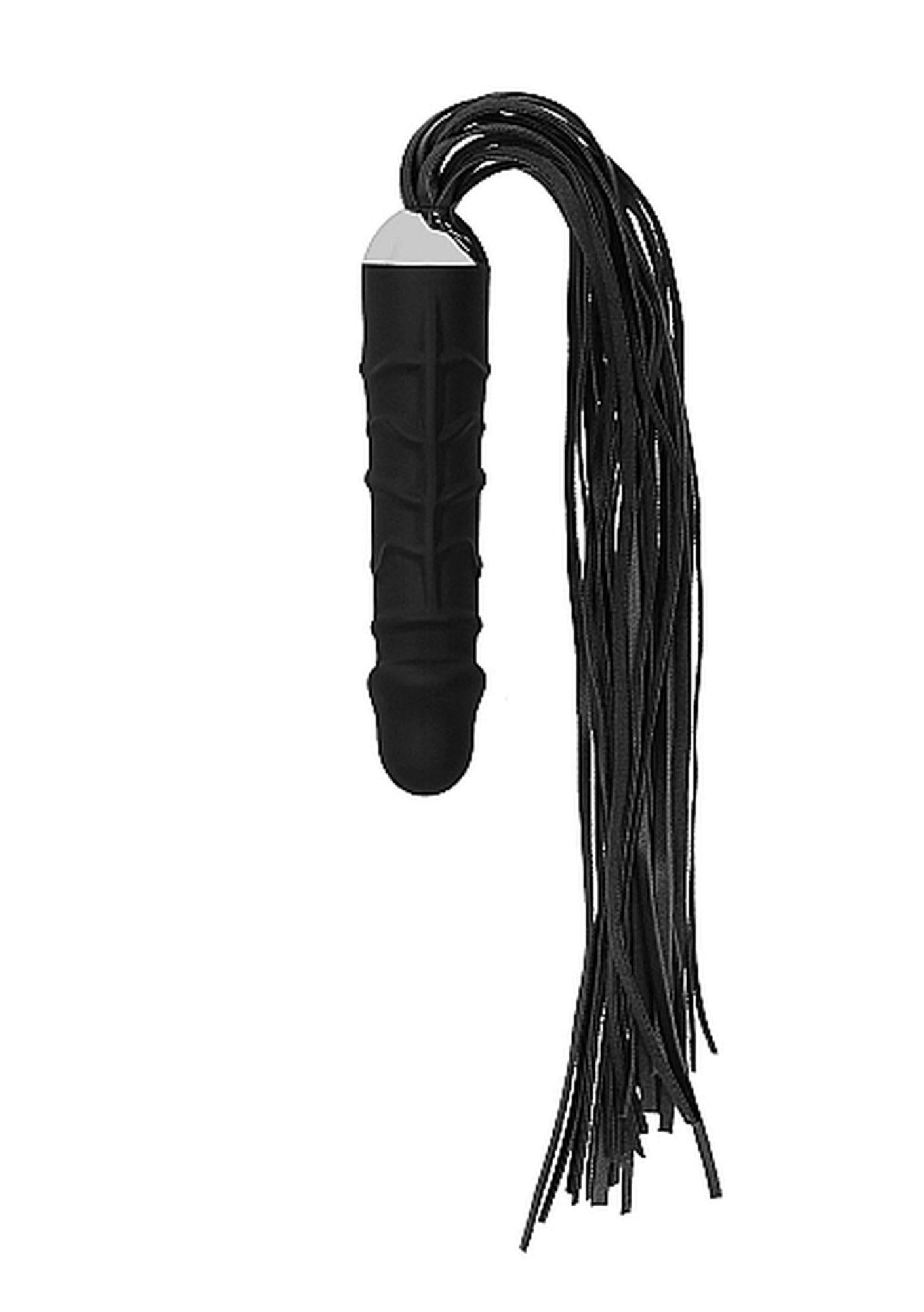1-Dildo pejcz sztuczny członek bicz 2w1 bdsm 16cm-1