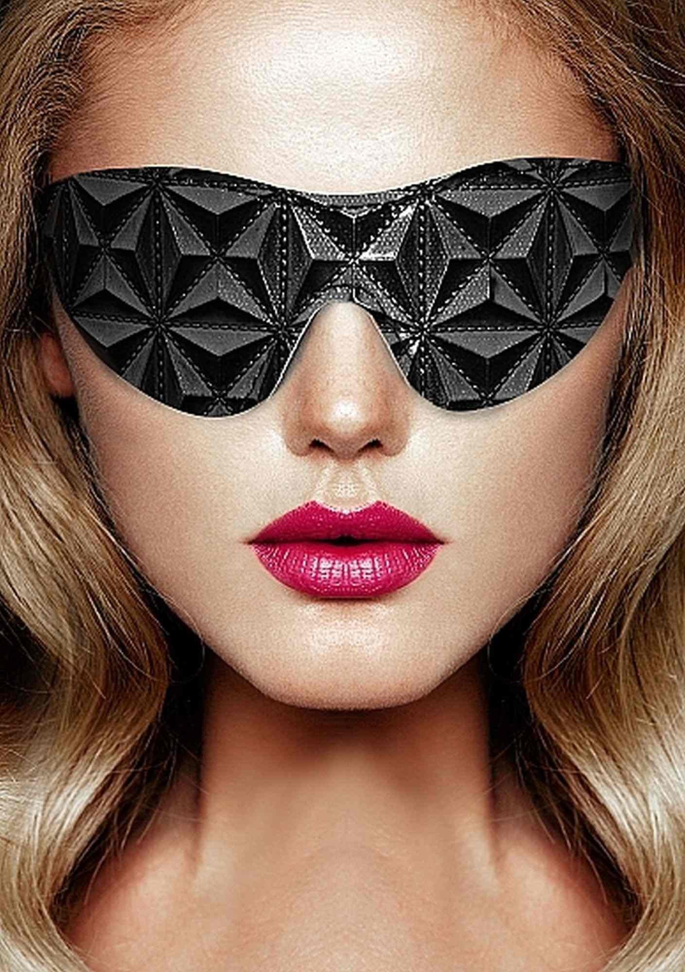 1-Luxury Eye Mask - Black-1