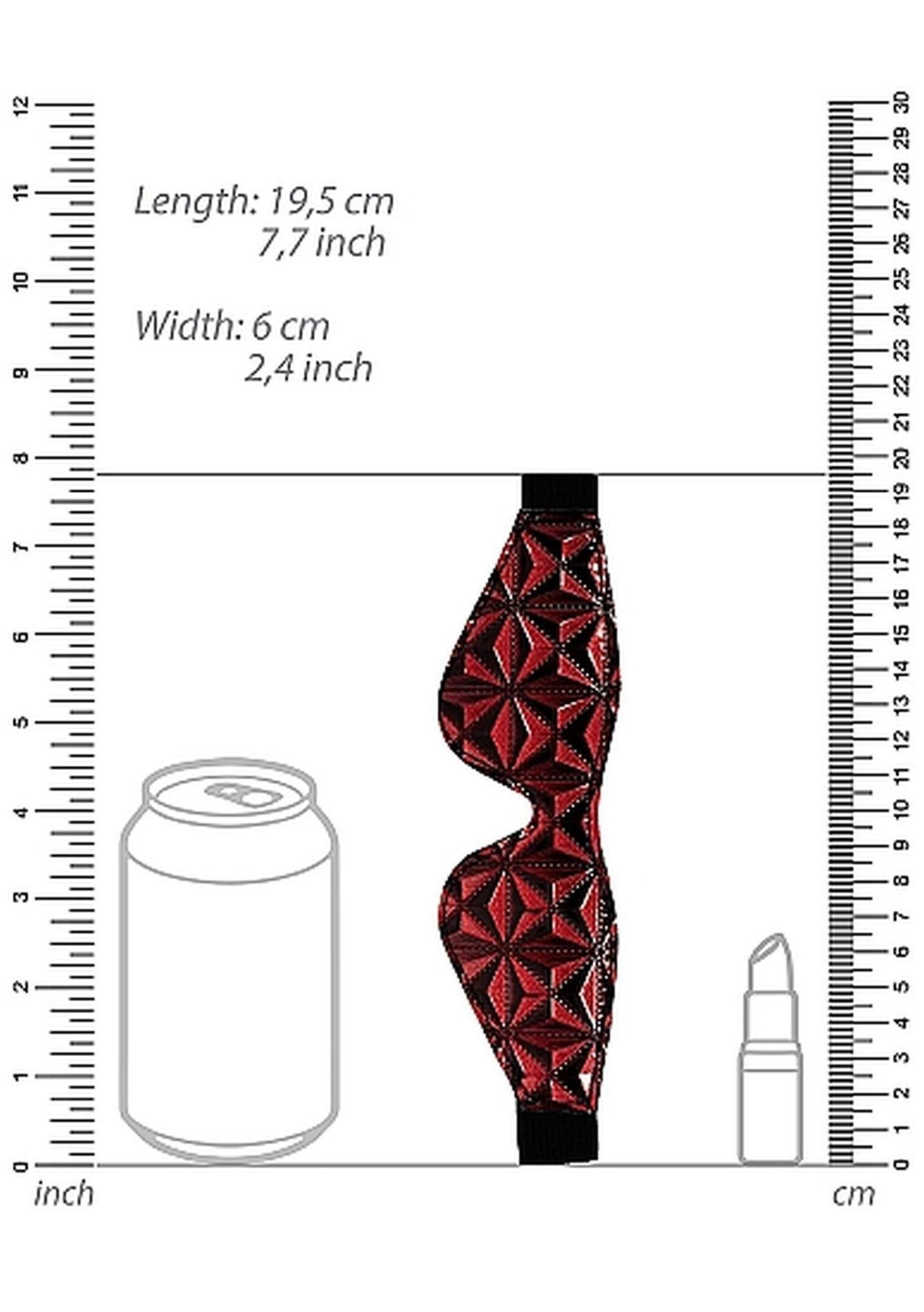 4-Luxury Eye Mask - Burgundy-4