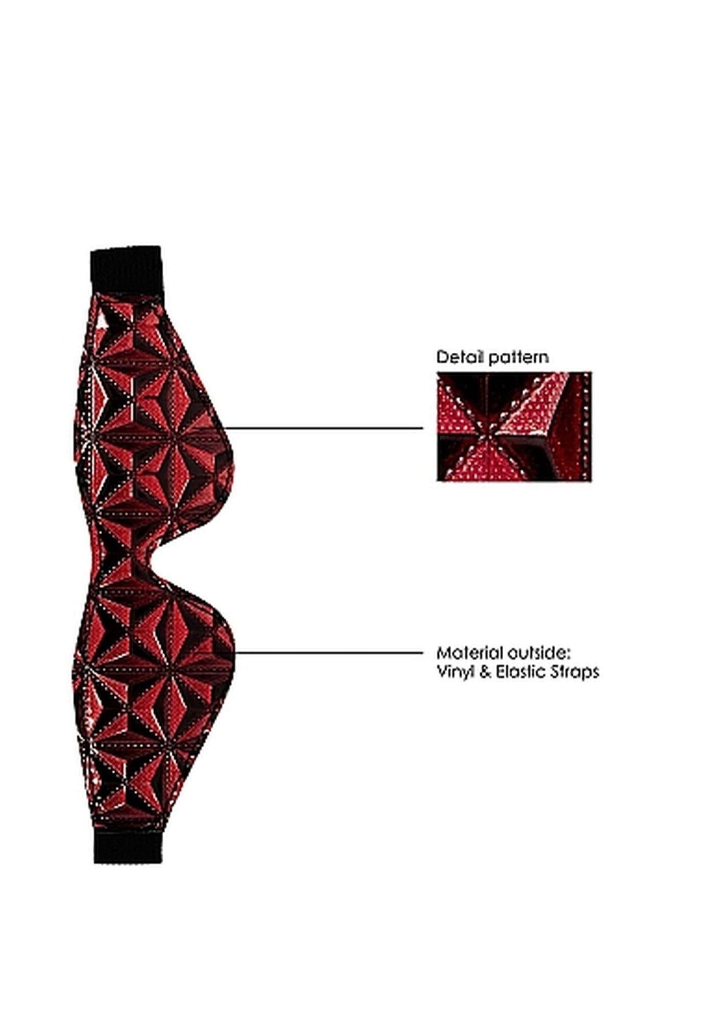 6-Luxury Eye Mask - Burgundy-6