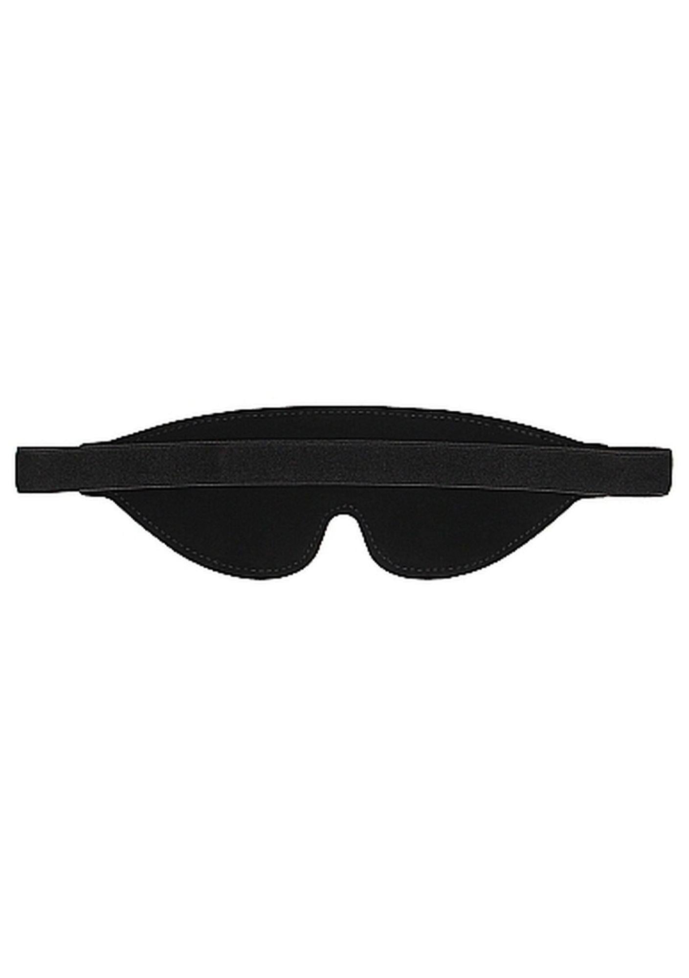 4-Ouch! Blindfold - SLUT - Black-4