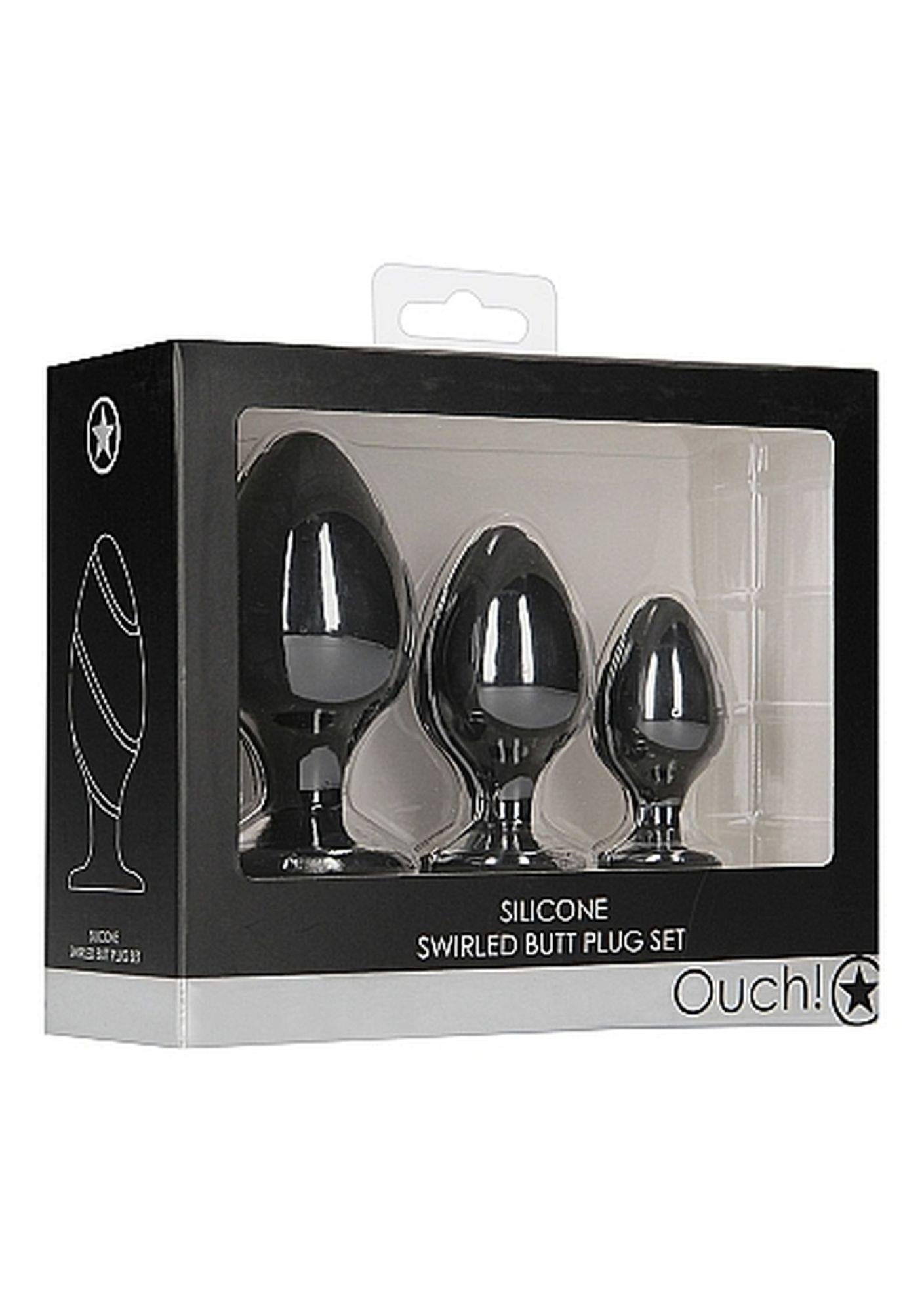 2-Gładki silikonowy korek analny zatyczka plug 8,5cm-2