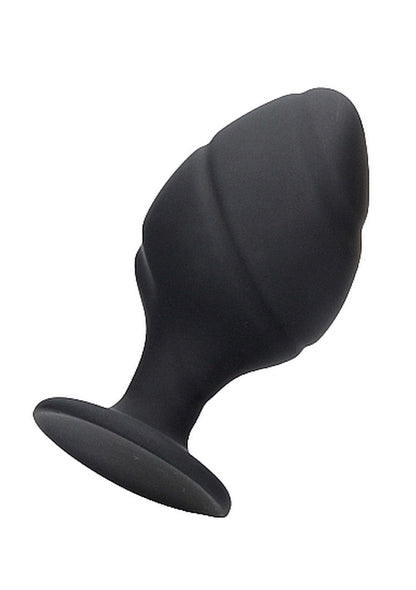 5-Gładki silikonowy korek analny zatyczka plug 8,5cm-5