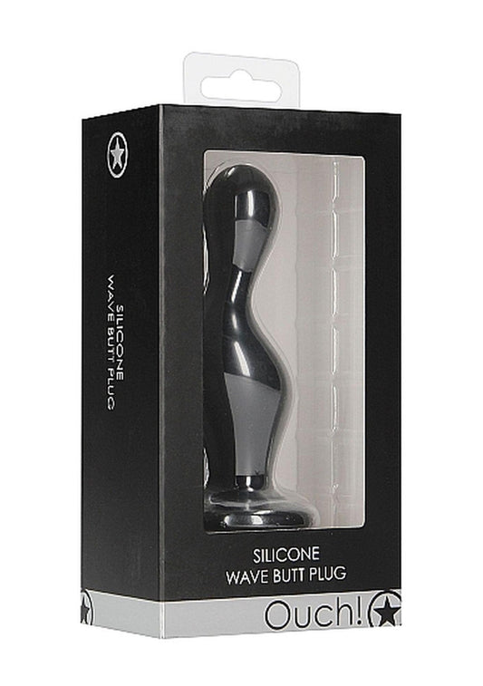 2-Silikonowy gładki korek analny zatyczka plug 11 cm-2