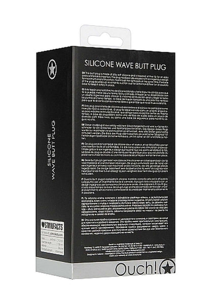 3-Silikonowy gładki korek analny zatyczka plug 11 cm-3