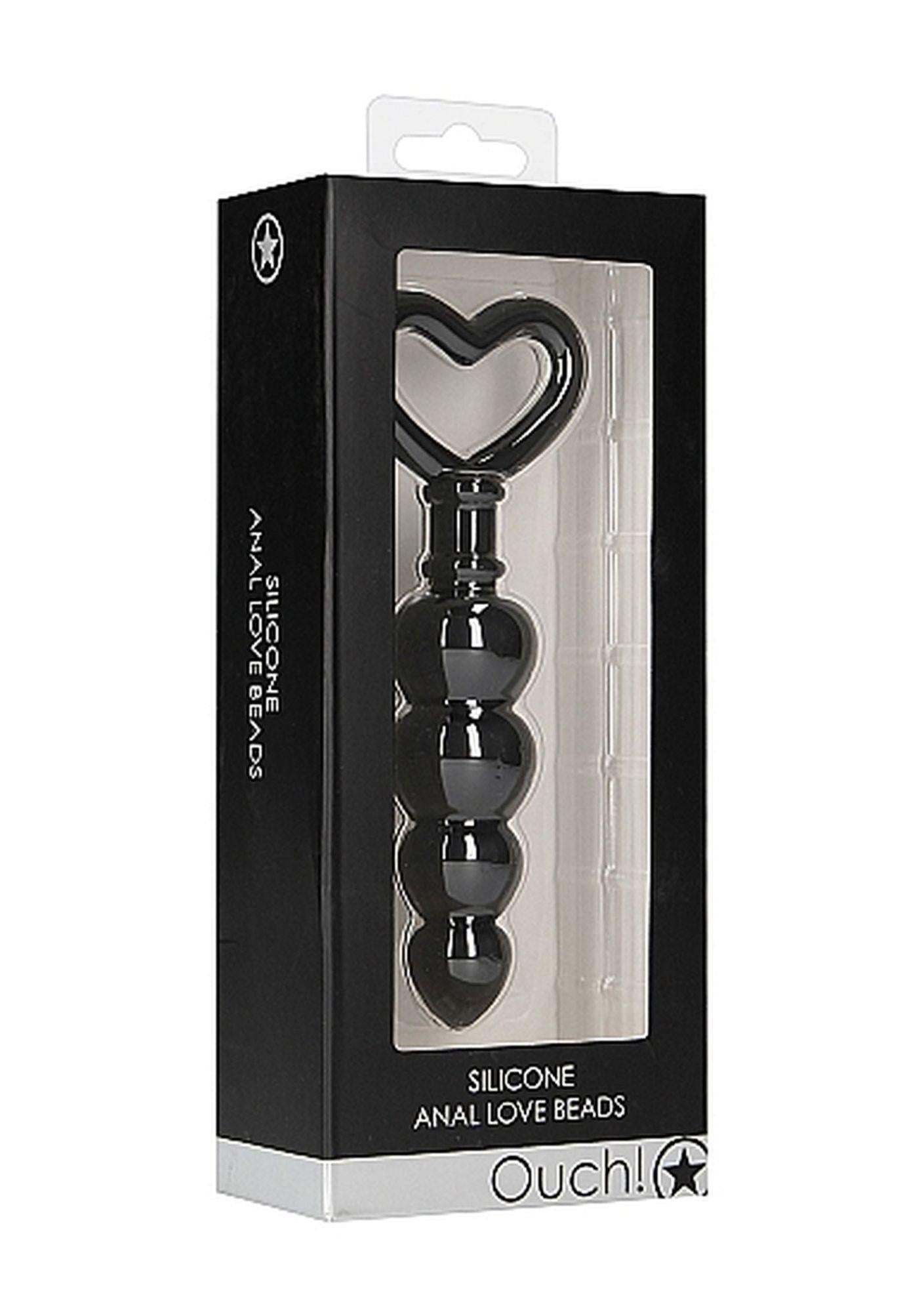 2-Anal Love Beads - Black-2