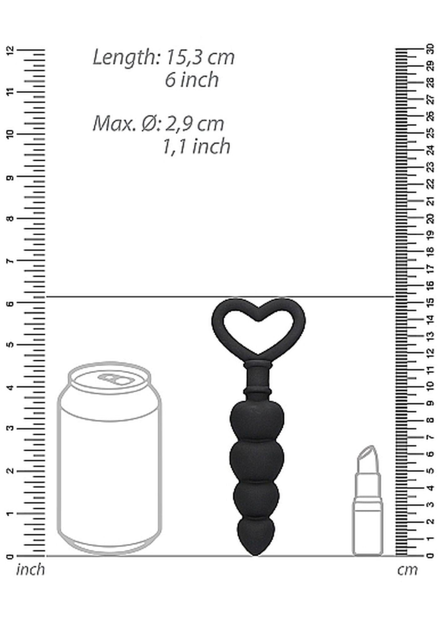 4-Anal Love Beads - Black-4