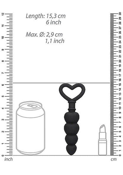 4-Anal Love Beads - Black-4