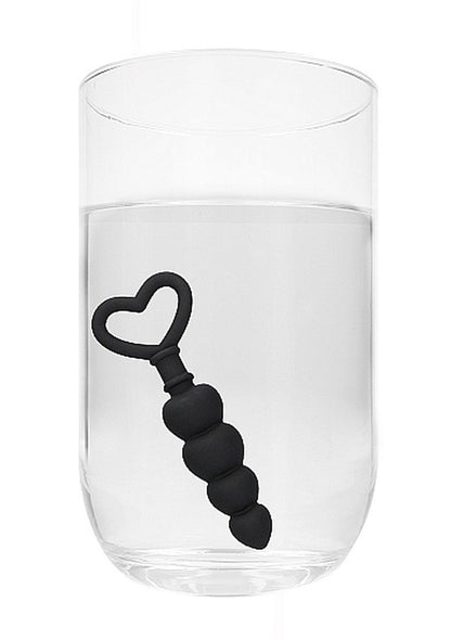 6-Anal Love Beads - Black-6