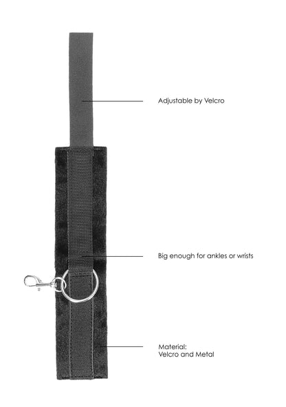 4-Velcro Hand or Ankle Cuffs - With Adjustable Straps-4