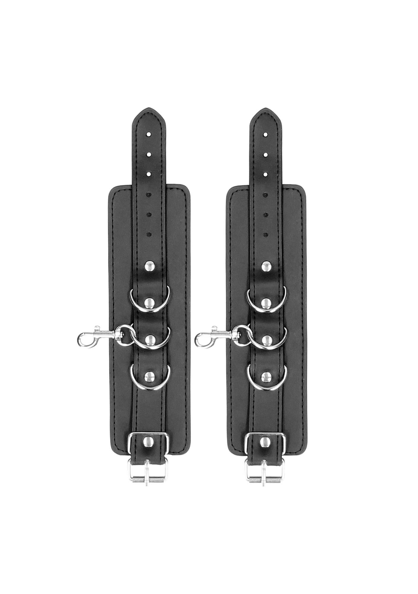 2-Bonded Leather Hogtie With Hand and Ankle Cuffs-2
