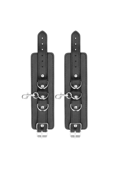 2-Bonded Leather Hogtie With Hand and Ankle Cuffs-2