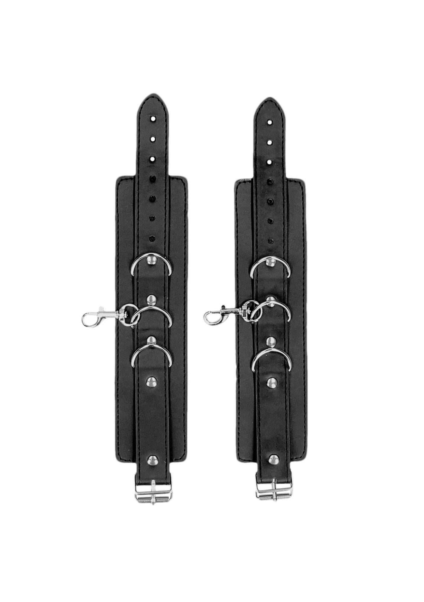 3-Bonded Leather Collar With Hand Cuffs-3