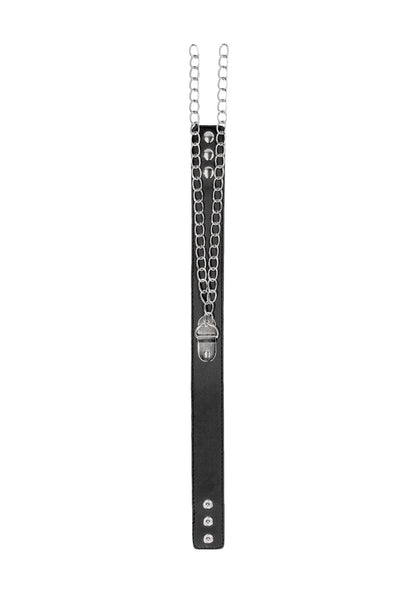 9-Bonded Leather Collar With Hand Cuffs-9