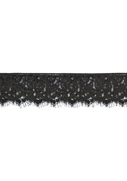2-Koronkowa Maska Lace Mask - With Elastic Straps-2