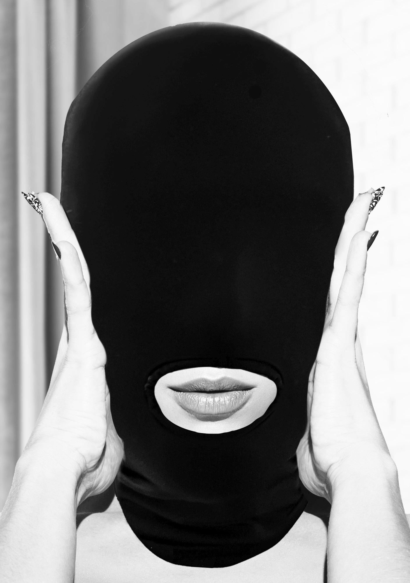 2-Maska erotyczna na oczy głowę kaptur bondage BDSM-2