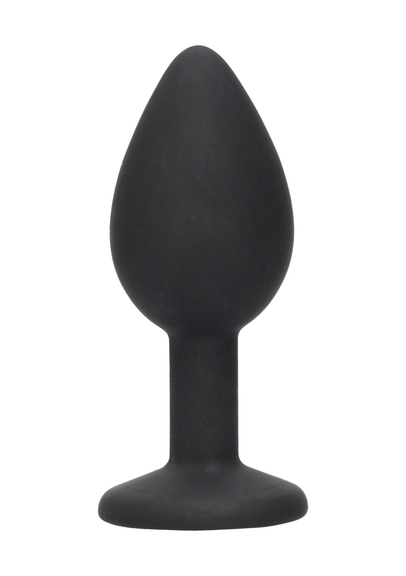 3-Korek analny z kryształkiem plug silikonowy sex-3