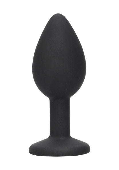 3-Korek analny z kryształkiem plug silikonowy sex-3