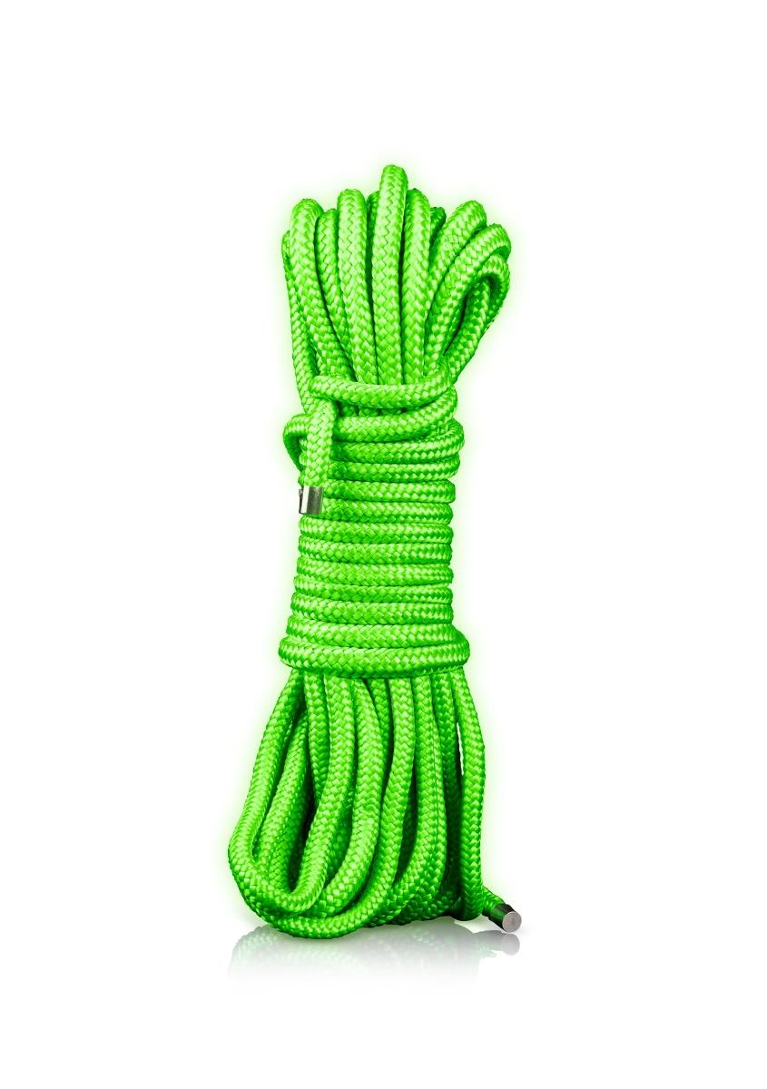 1-Rope - 10m/16 Strings - Glow in the Dark - Neon Green-1