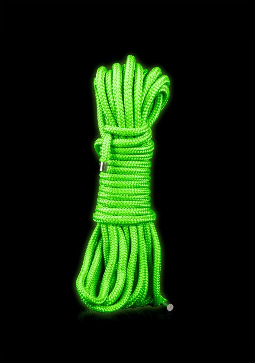 3-Rope - 10m/16 Strings - Glow in the Dark - Neon Green-3