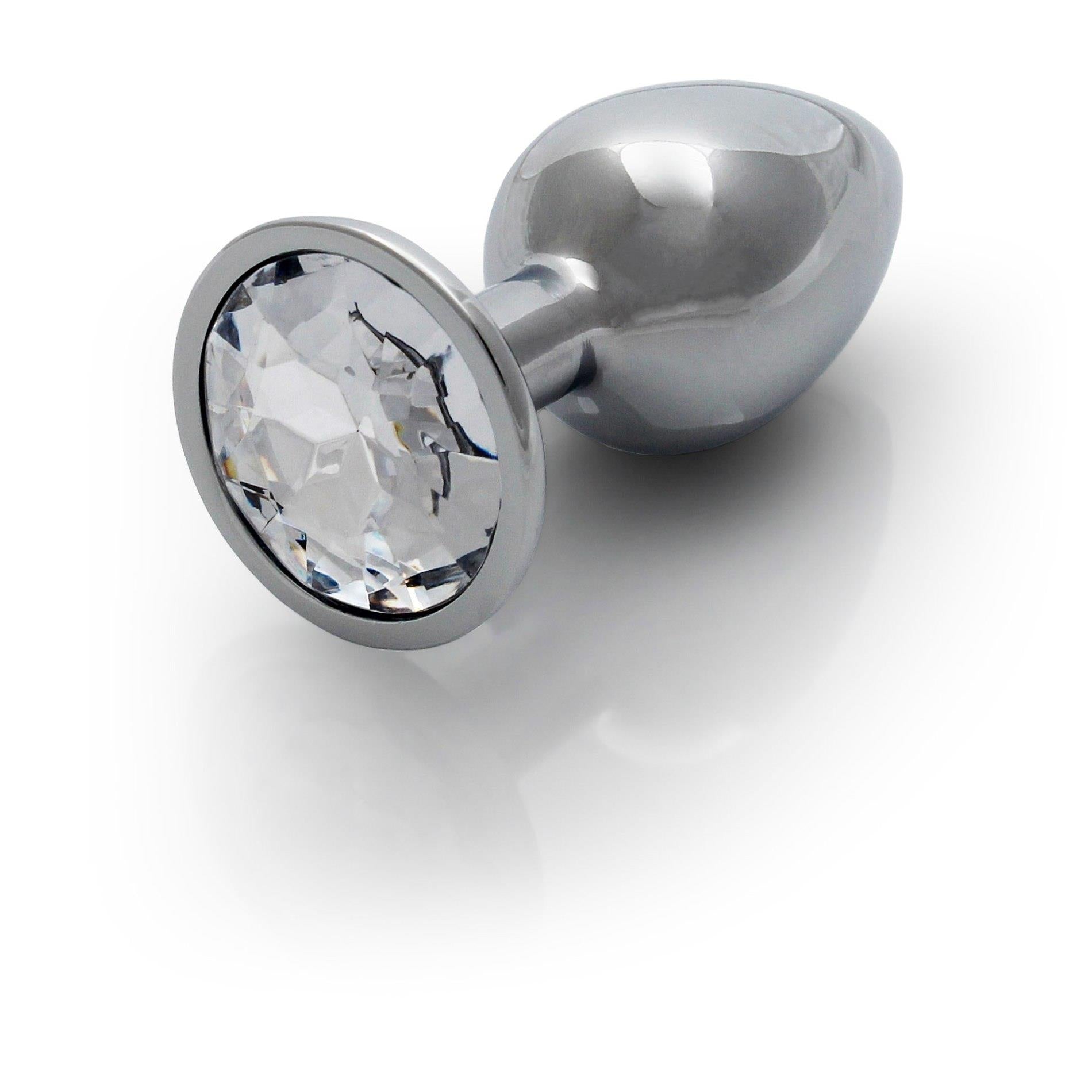 2-Round Gem Butt Plug - Small-2