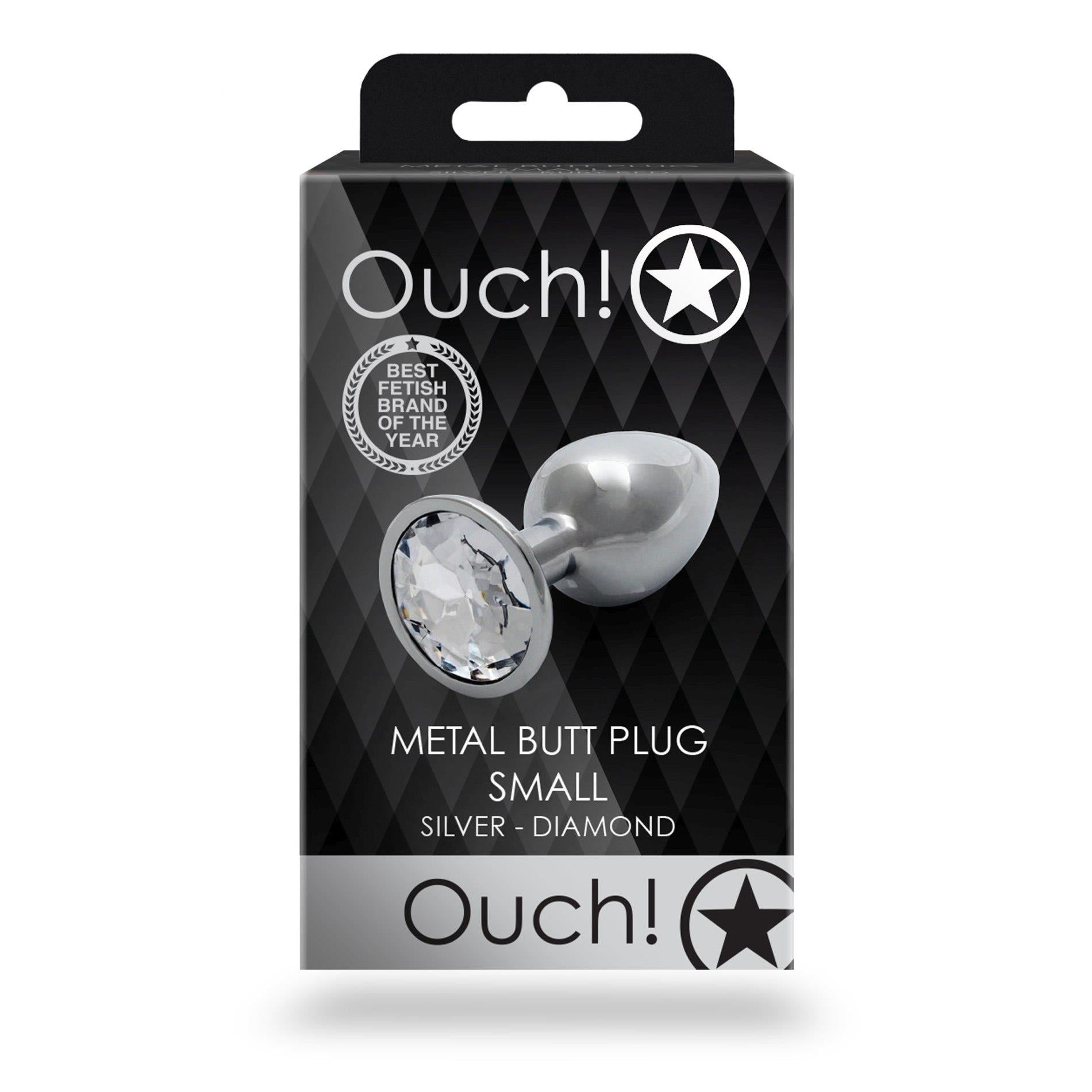 3-Round Gem Butt Plug - Small-3