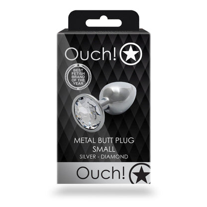 3-Round Gem Butt Plug - Small-3