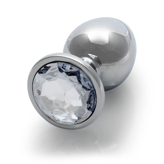 1-Round Gem Butt Plug - Medium-1