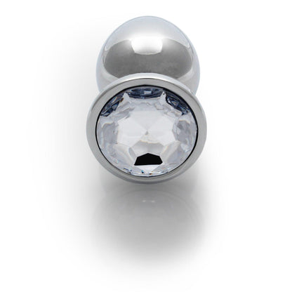 4-Round Gem Butt Plug - Medium-4