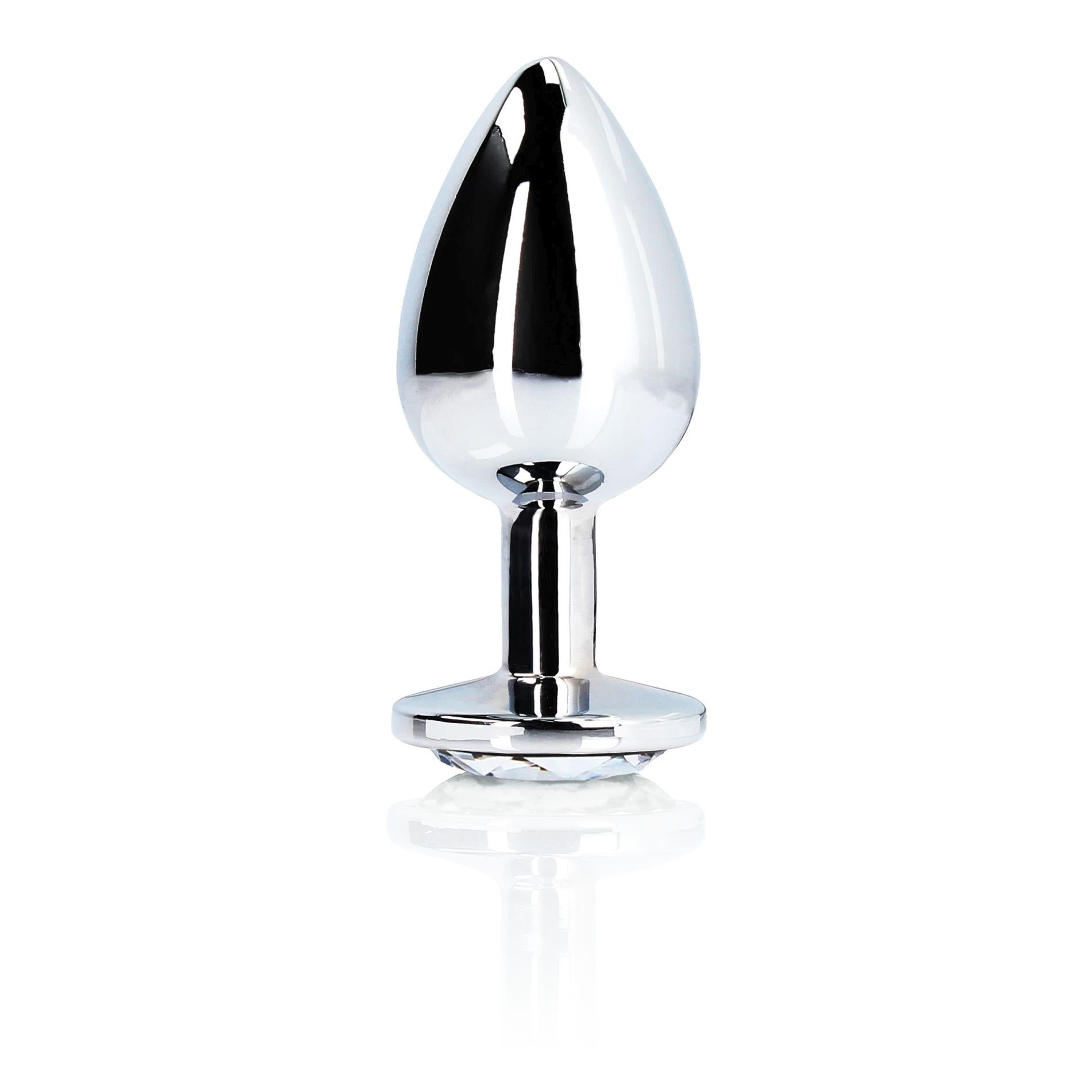 6-Round Gem Butt Plug - Medium-6