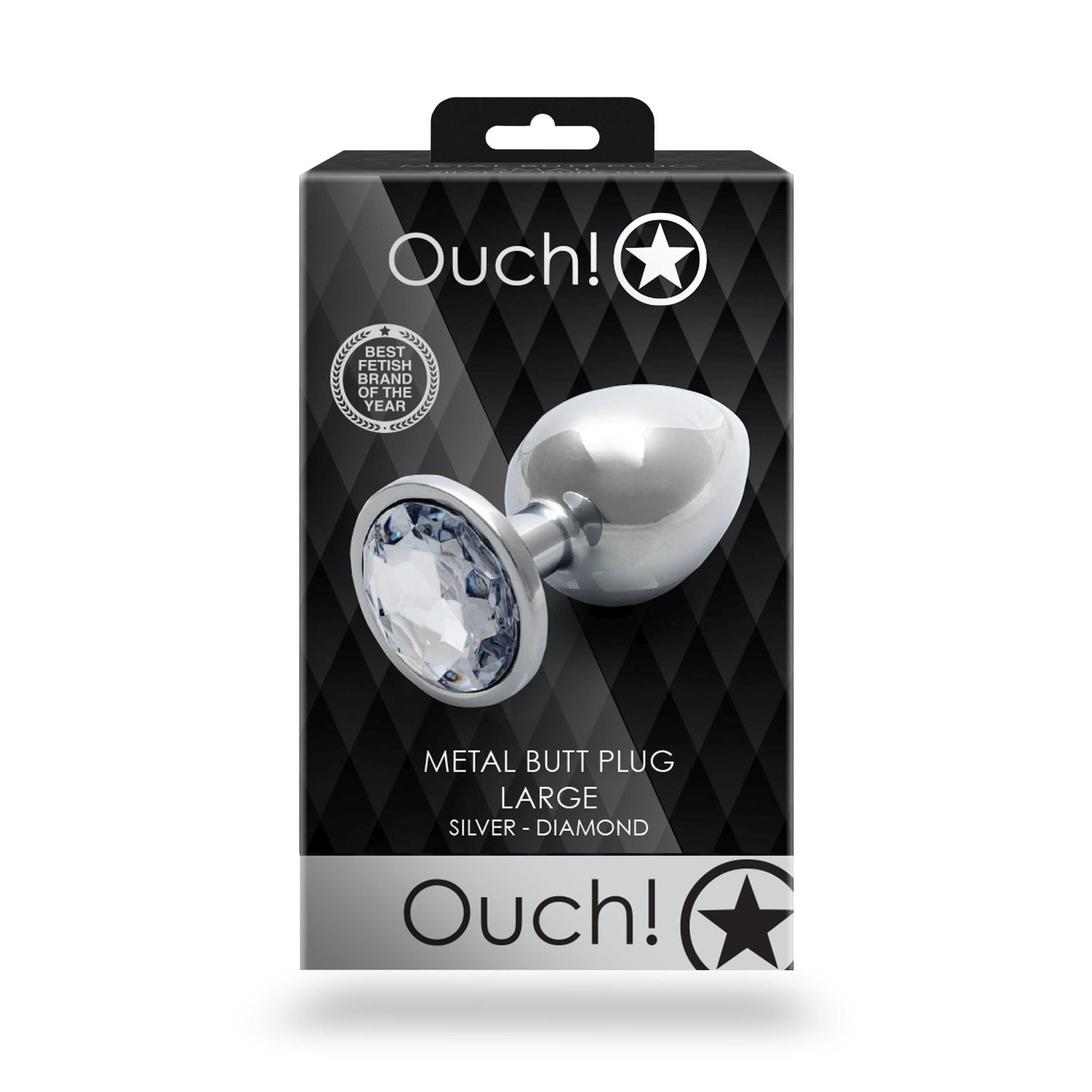 2-Round Gem Butt Plug - Large-2