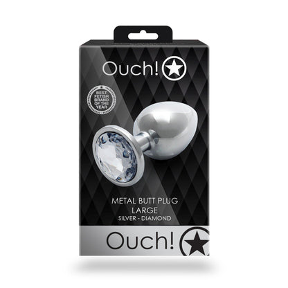 2-Round Gem Butt Plug - Large-2