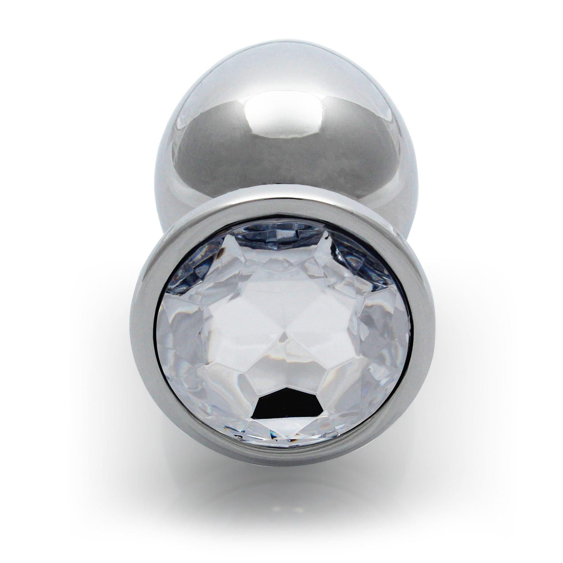 6-Round Gem Butt Plug - Large-6
