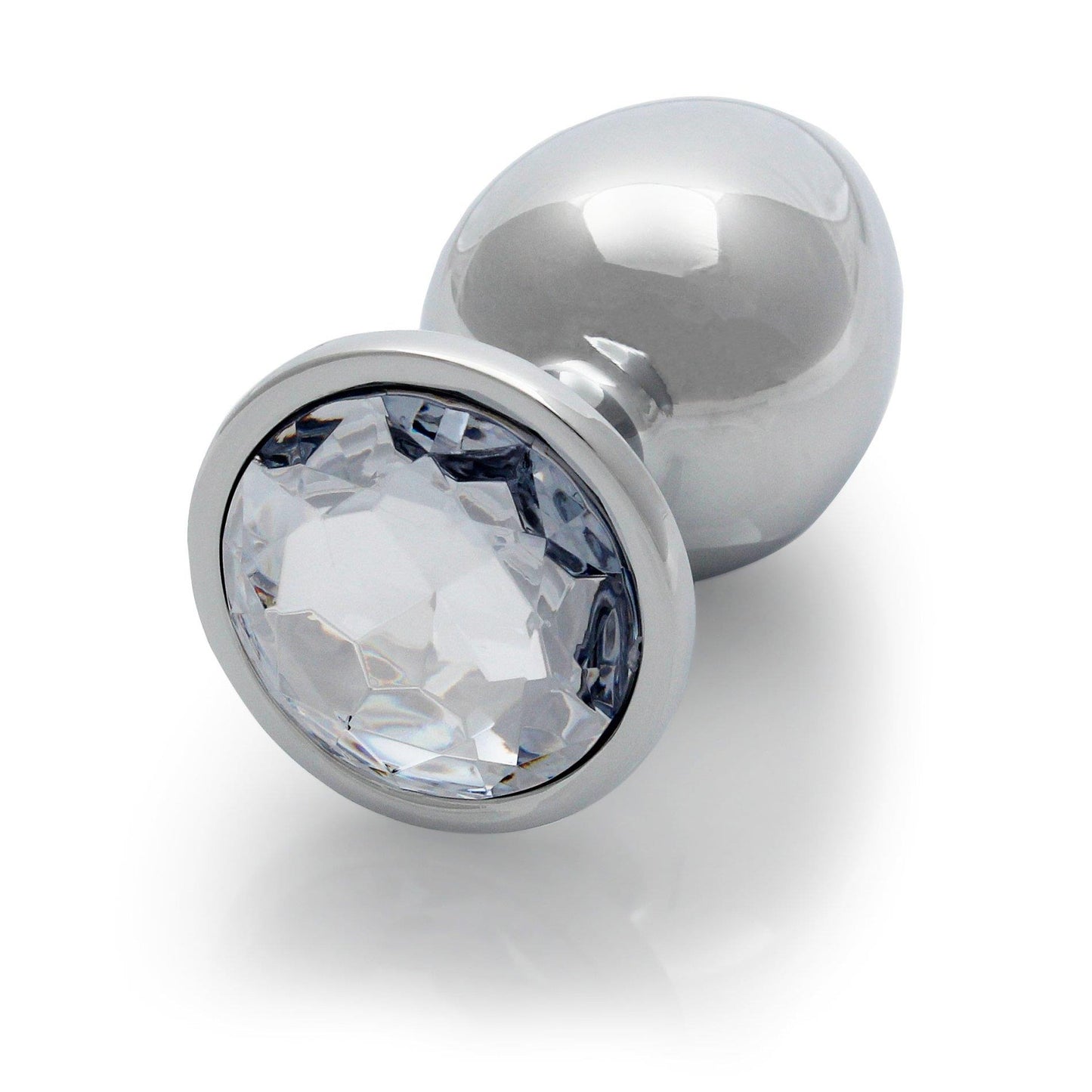 7-Round Gem Butt Plug - Large-7