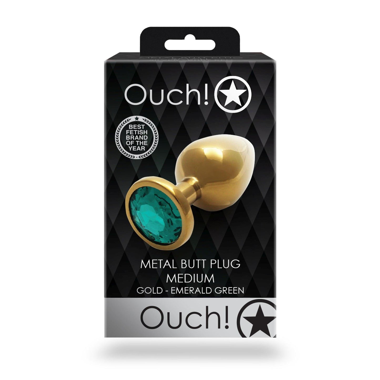 2-Round Gem Butt Plug - Medium-2