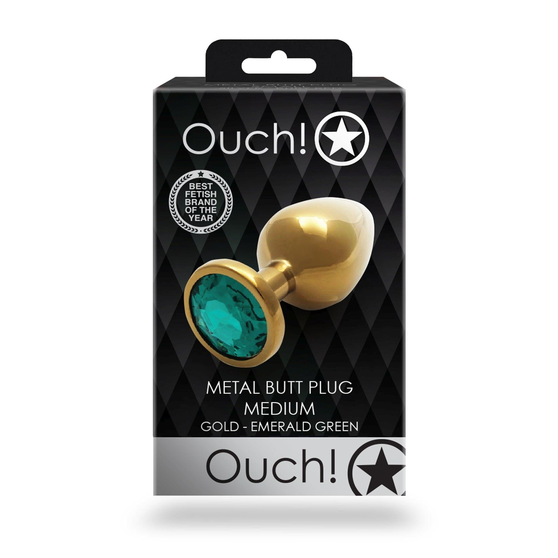 2-Round Gem Butt Plug - Medium-2