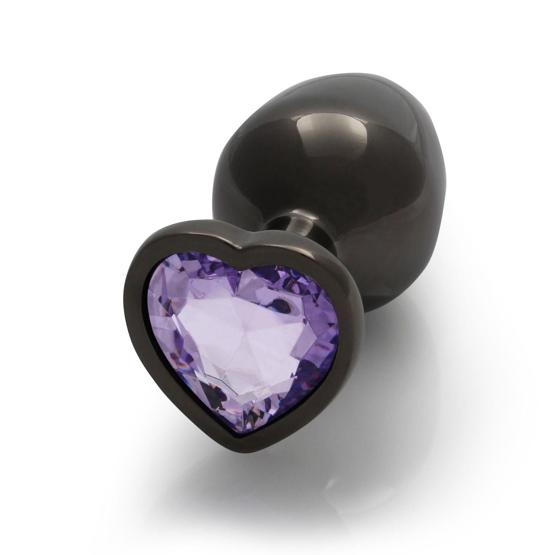1-Heart Gem Butt Plug - Medium-1