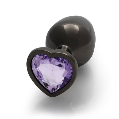 1-Heart Gem Butt Plug - Medium-1