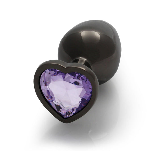 1-Heart Gem Butt Plug - Medium-1