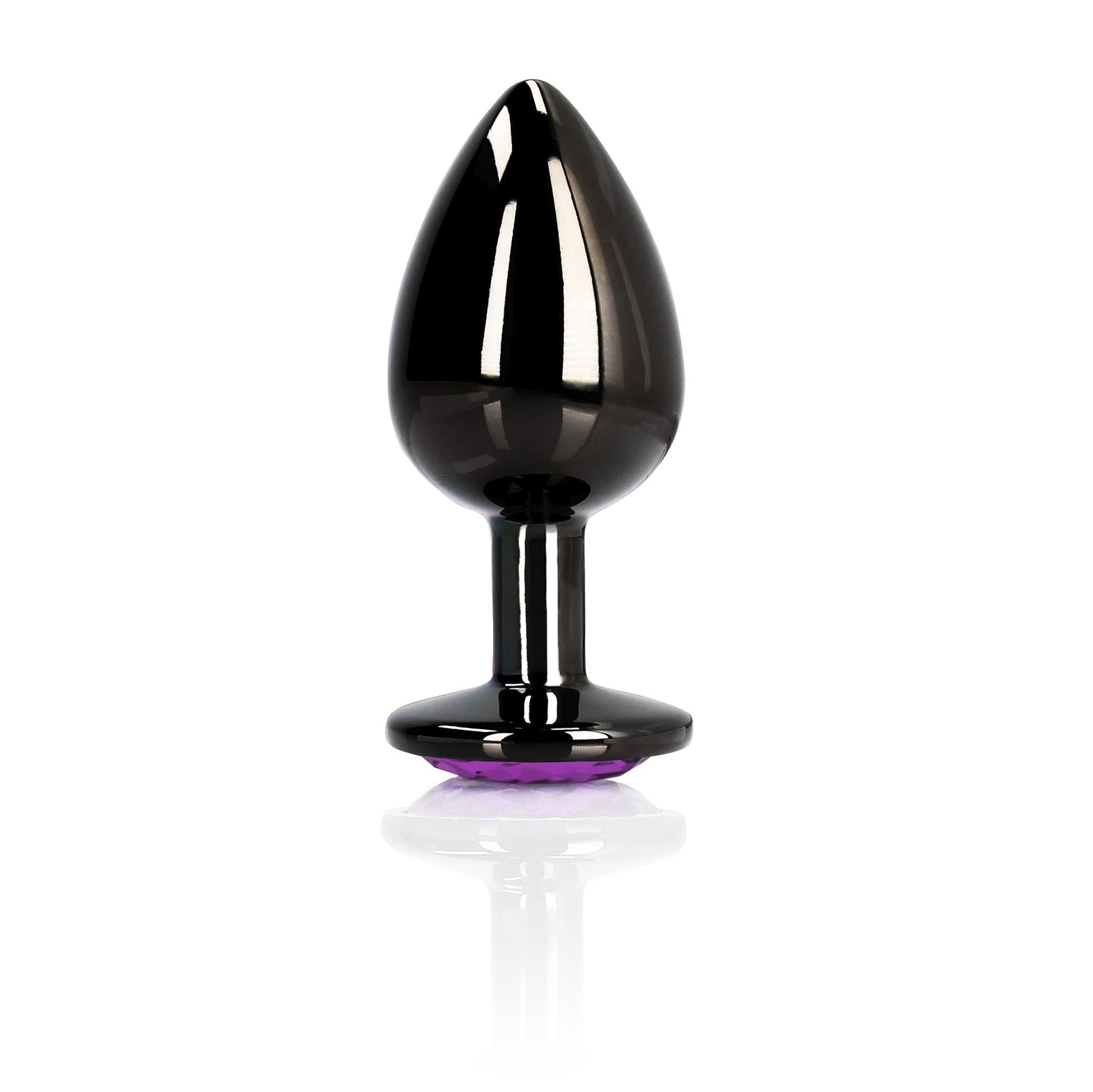 6-Heart Gem Butt Plug - Medium-6
