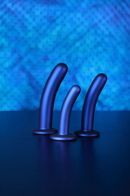 10-Smooth Silicone G-Spot Dildo - 6'' / 14,5 cm-10