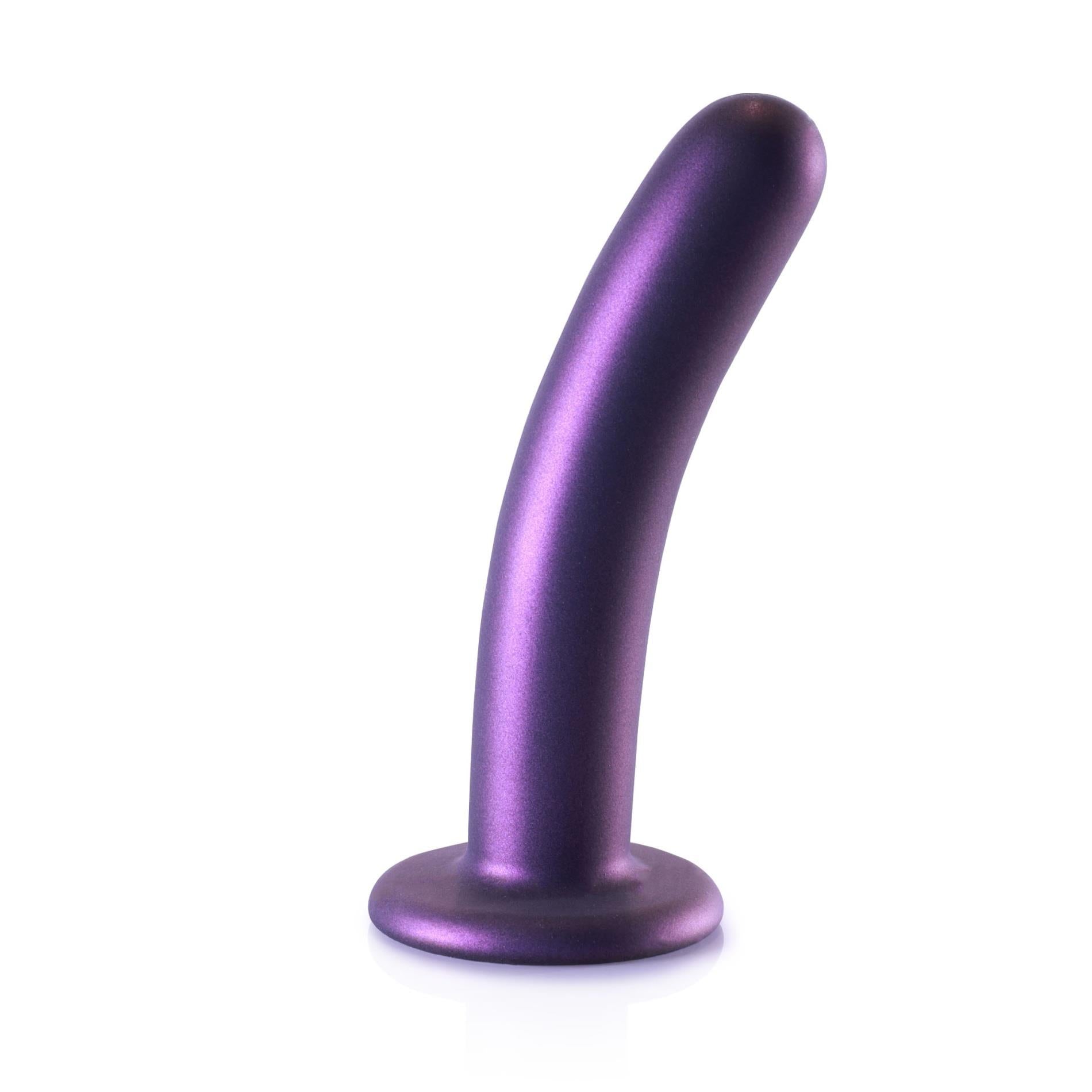 1-Smooth Silicone G-Spot Dildo - 6'' / 14,5 cm-1