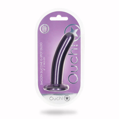 2-Smooth Silicone G-Spot Dildo - 6'' / 14,5 cm-2