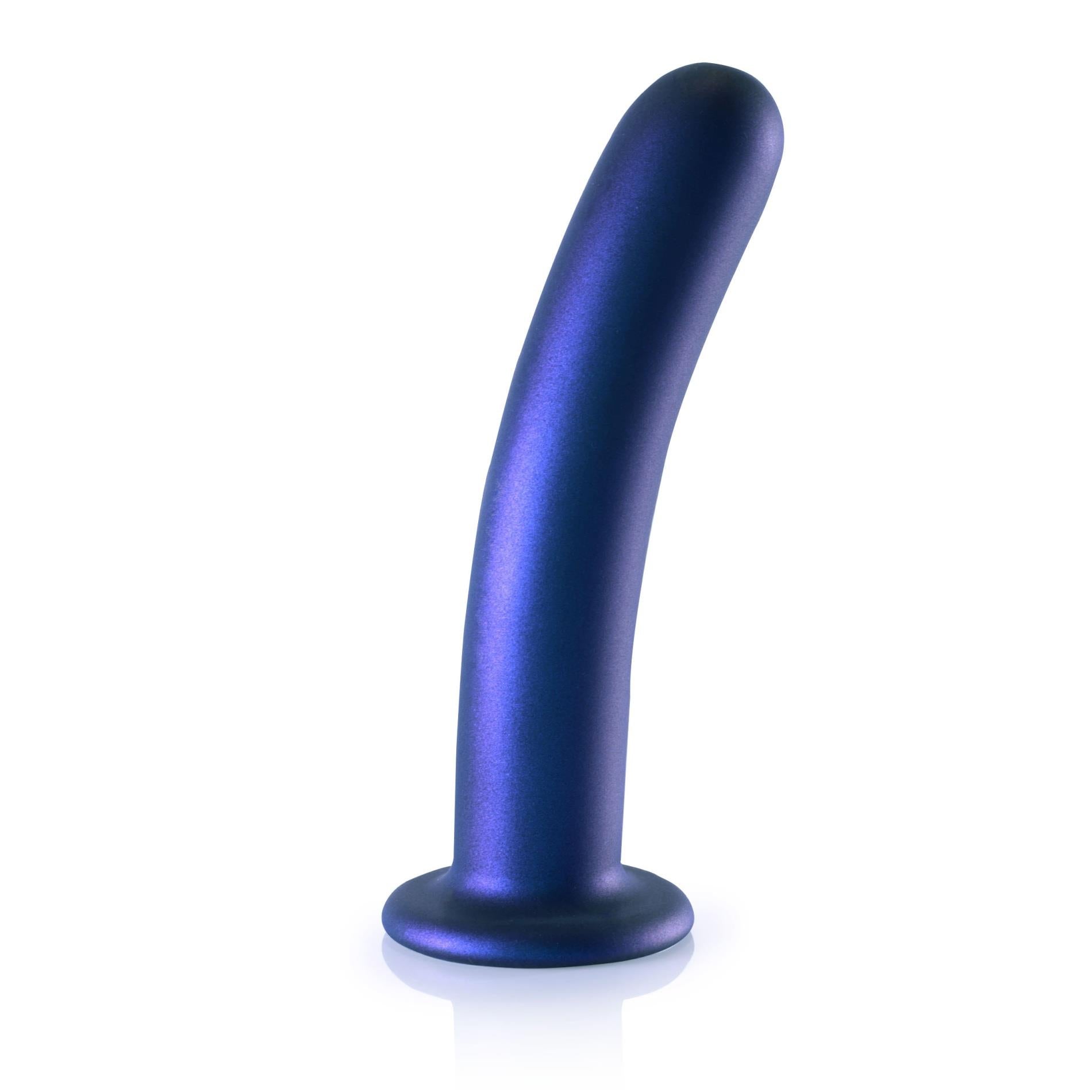 3-Smooth Silicone G-Spot Dildo - 7'' / 17 cm-3