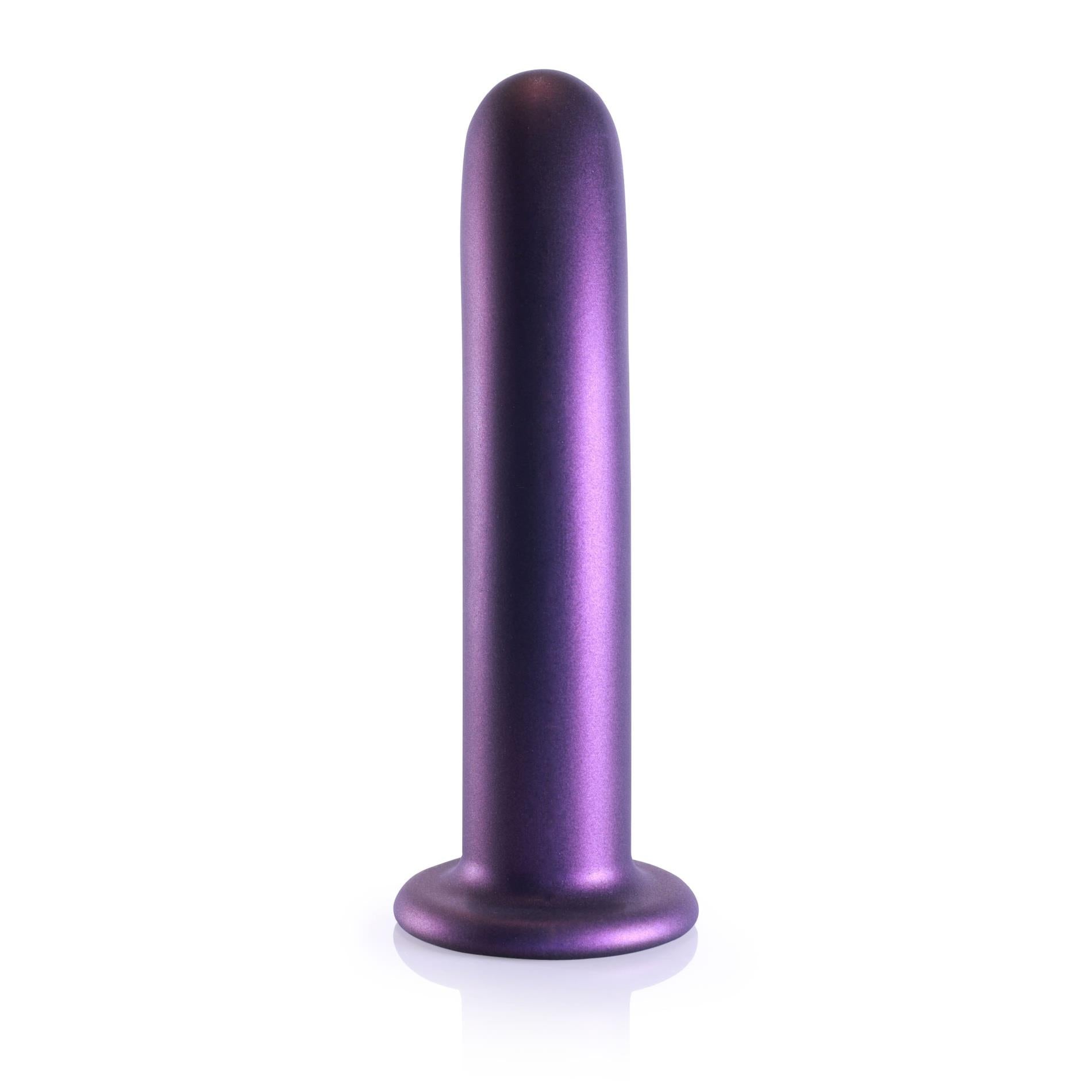 4-Smooth Silicone G-Spot Dildo - 7'' / 17 cm-4